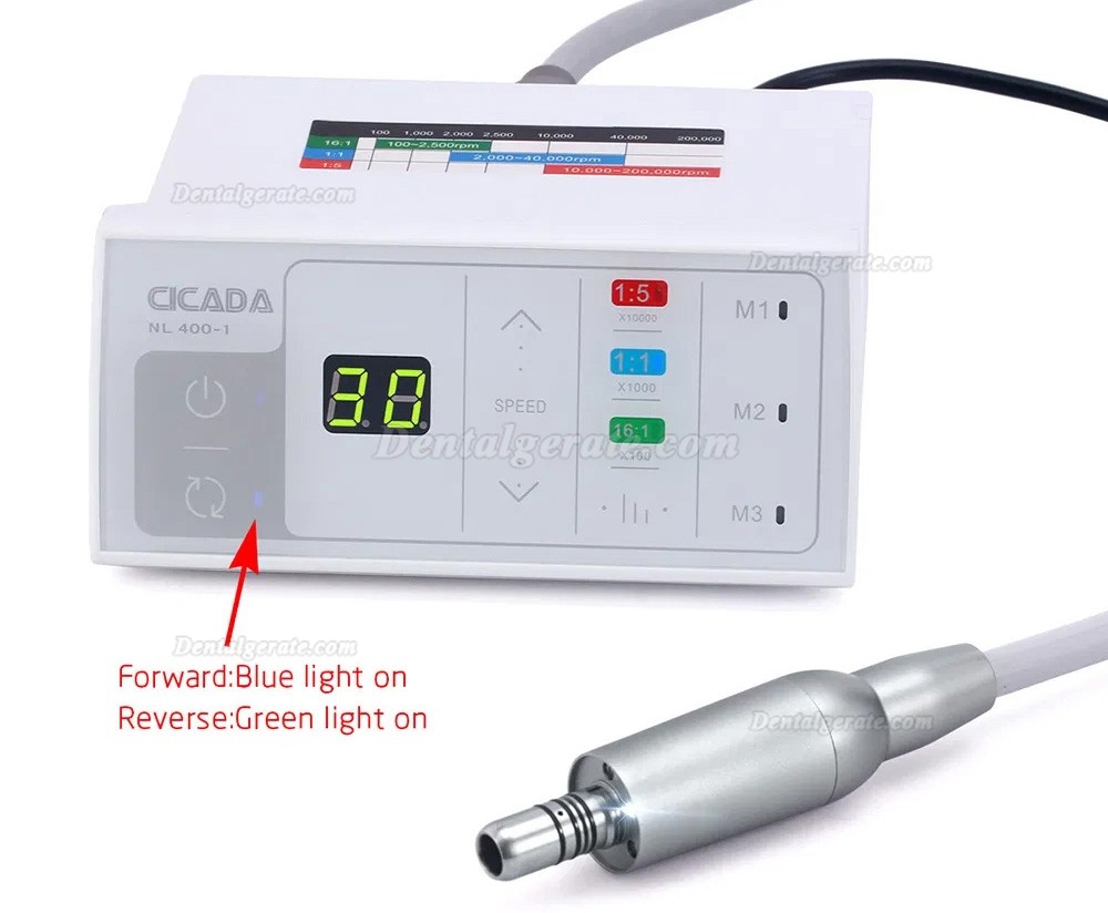 CICDAD NL400-3 LED Dental B&uuml;rstenloser elektrischer Mikromotor